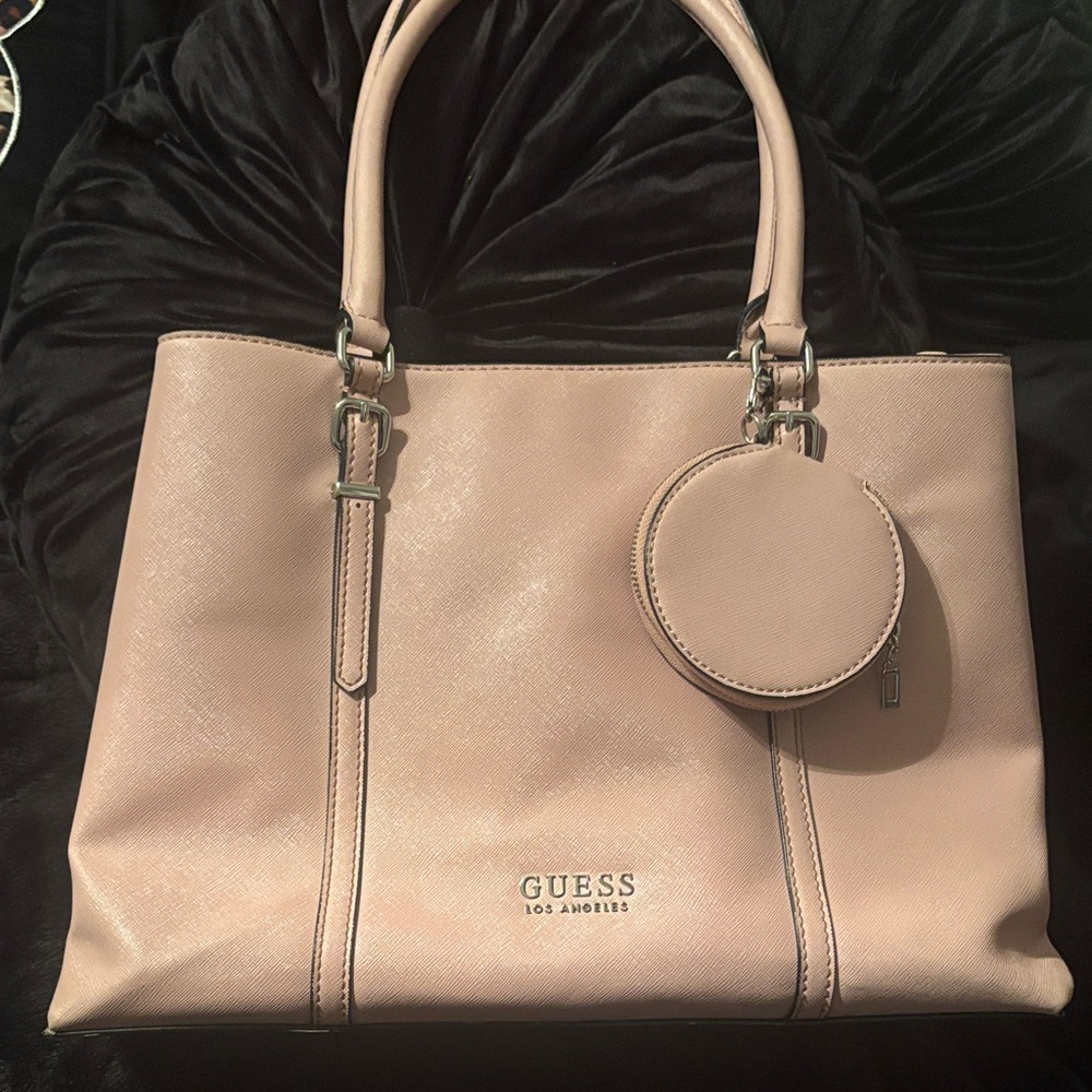GUESS Blush Pink Tote Bag